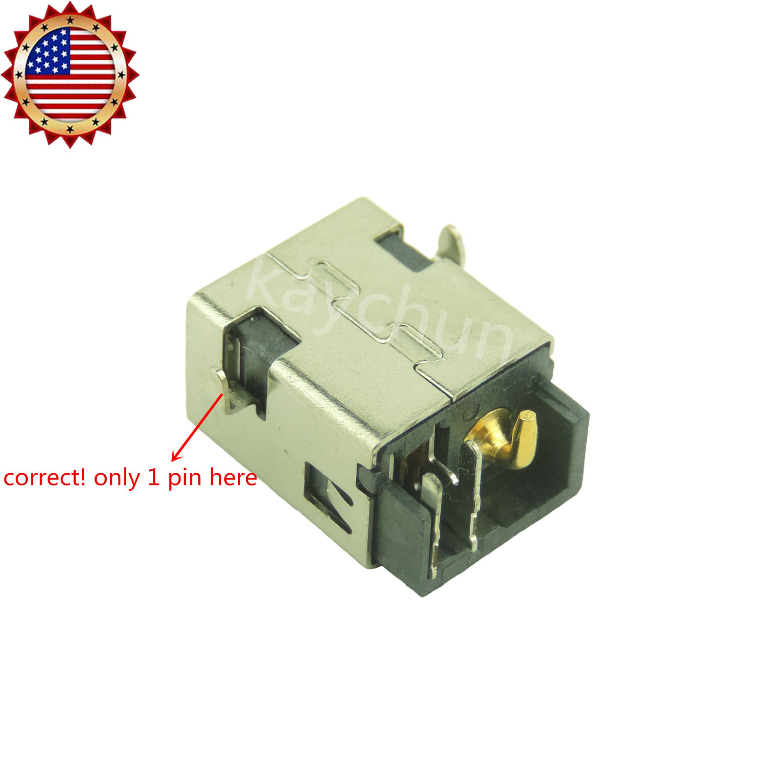 Original DC IN power jack charging port connector for Gigabyte AORUS 5 SE4 RX5M