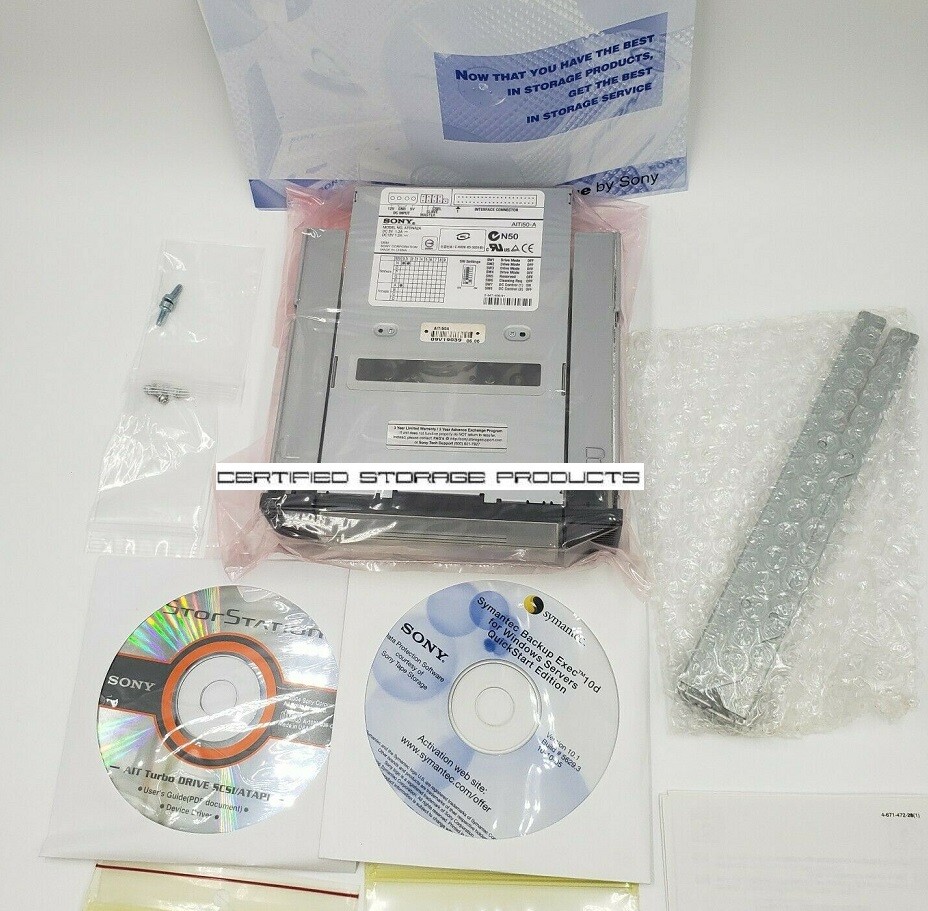NEW SONY AITi50A/S AIT-E Int AITi50-A ATDN2A AITi50A Data Tape Drive Kit NIB