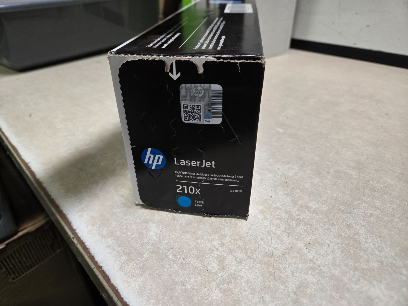 HP 210X Cyan High Yield LaserJet TerraJet Toner Cartridge W2101X Genuine Sealed!
