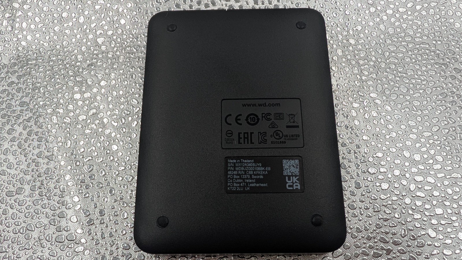 WD Elements 1TB Portable External Hard Drive USB 3.2 Gen 1 Black HDD