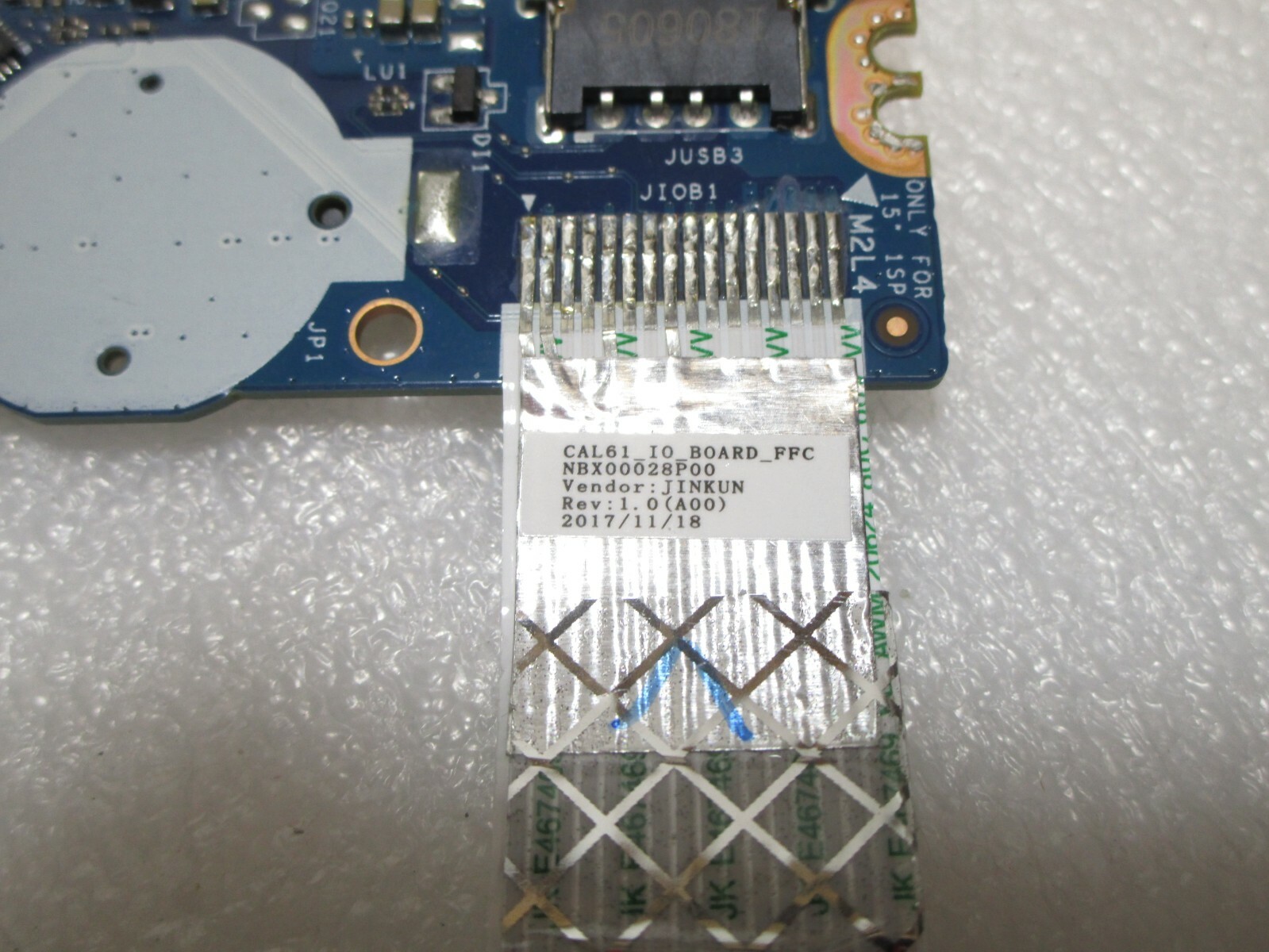OEM Dell Inspiron 15 5575 5570 USB/SD Reader IO Board – No ODD -CHA01 XX86G