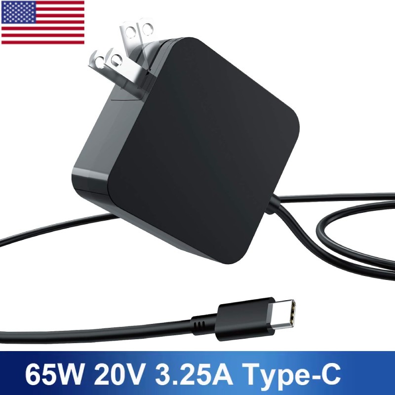 65W USB-C AC Adapter Charger Power Cord for JBL Wireless Bluetooth Speaker 4/5/6