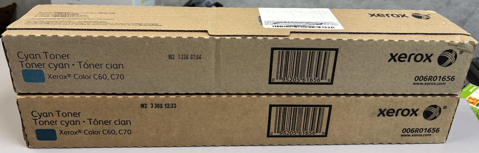 Xerox Genuine 006R01656 Cyan toner C60 C70 EC70 OEM 6R1656 Original Sealed Box