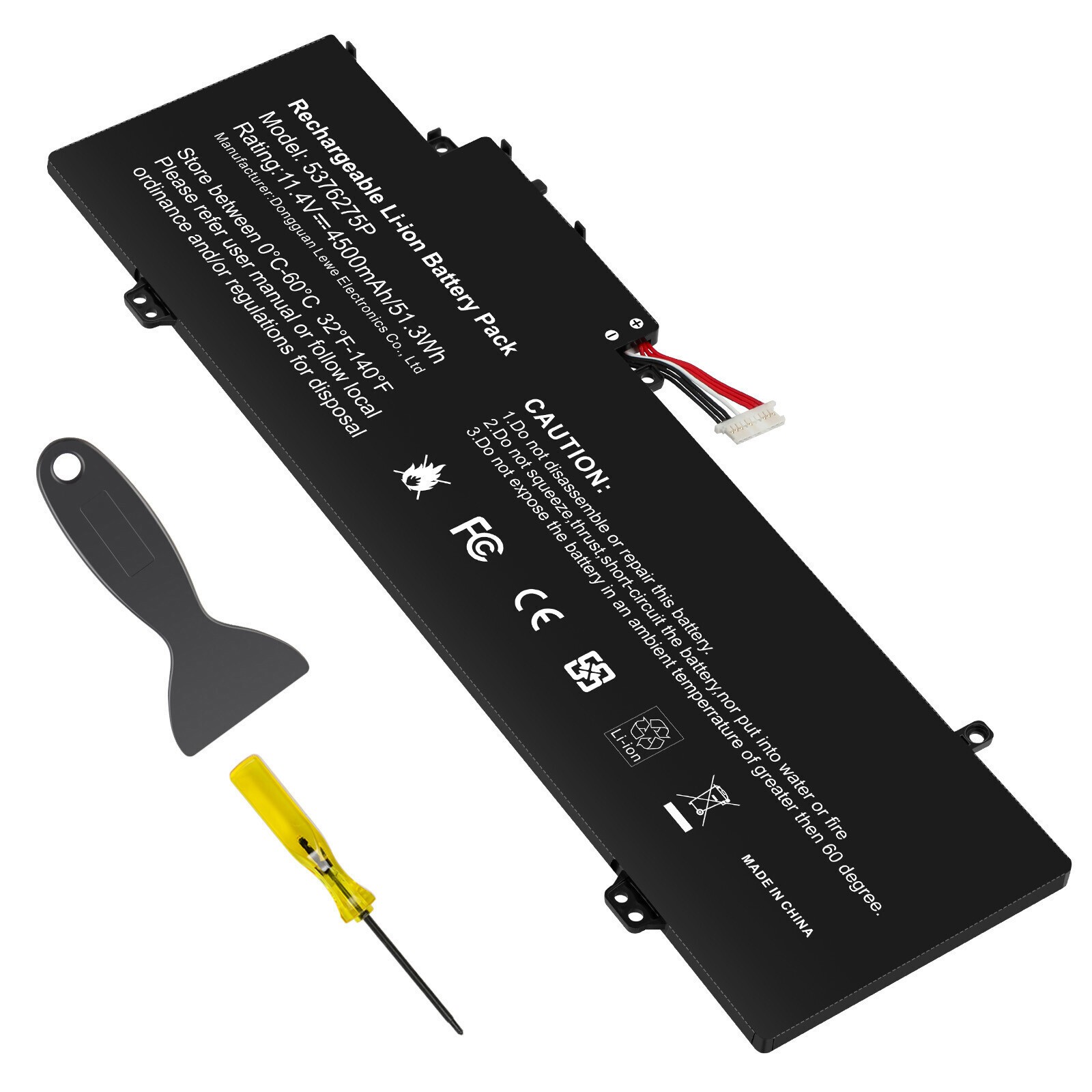 ✅Laptop Battery For Gateway GWTN141-10BK GWTN141-4 GWTN156-5BL 5376275P 51.3Wh
