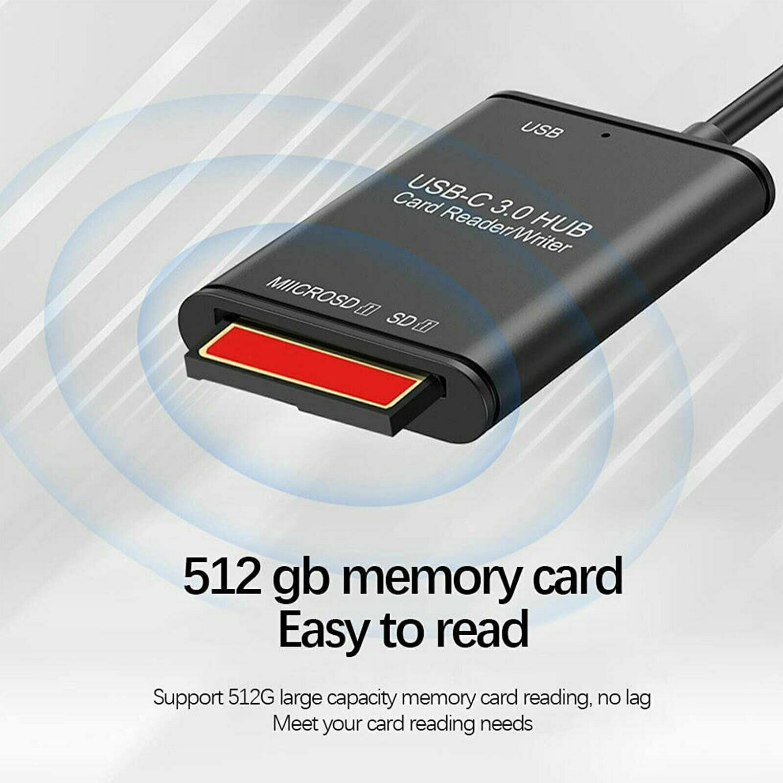 USB C to SD Card Reader/Writer/OTG Adapter USB3.0 for MacBook Camera Android USA