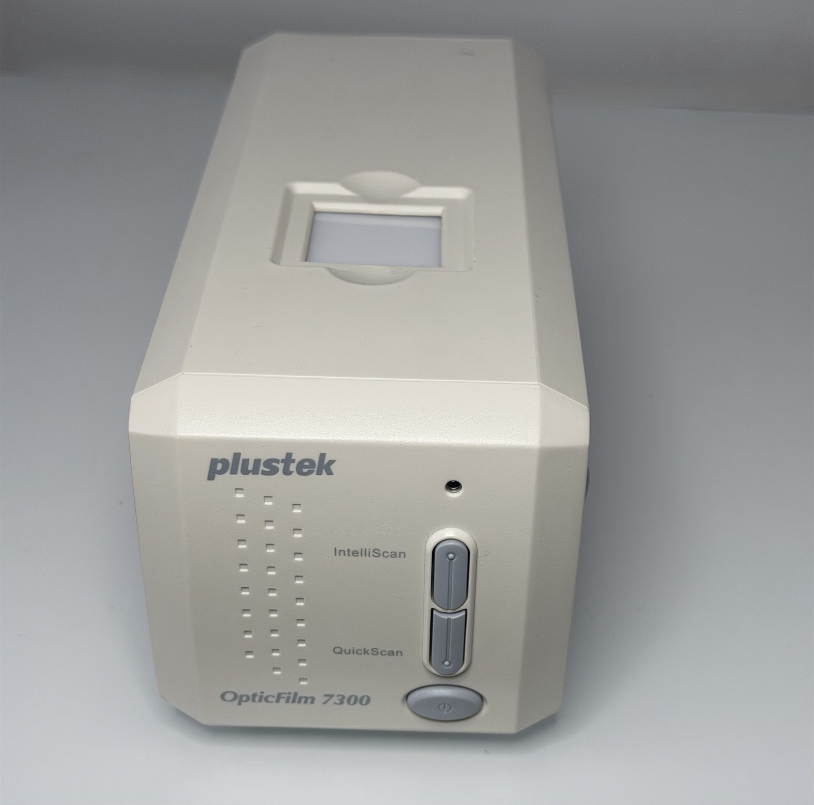 Plustek OpticFilm 7300 35mm Film Scanner w/ Power Supply & USB – No Slide Holder