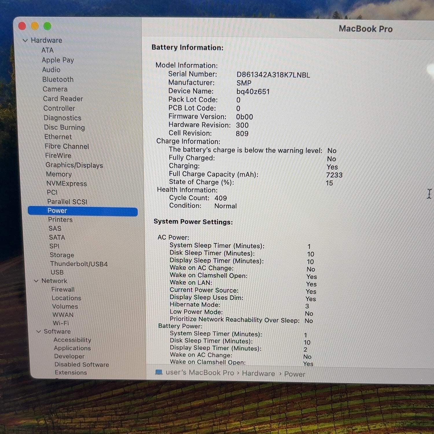 2019 Apple MacBook Pro 16″ i9 2.3GHz 16GB RAM 1TB SSD Silver A2141