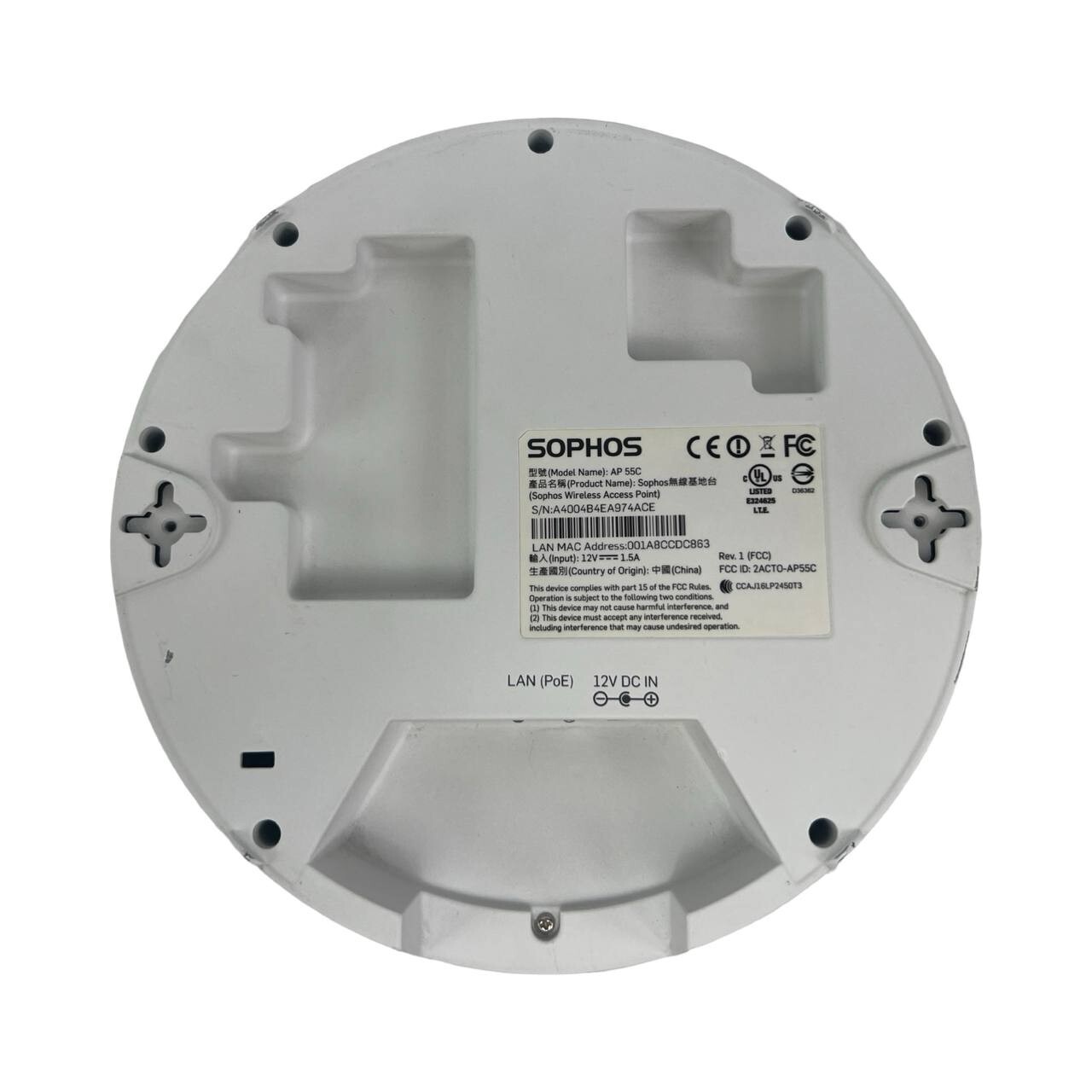 Sophos AP 55C Wireless Access Point – Sophos Wireless AP