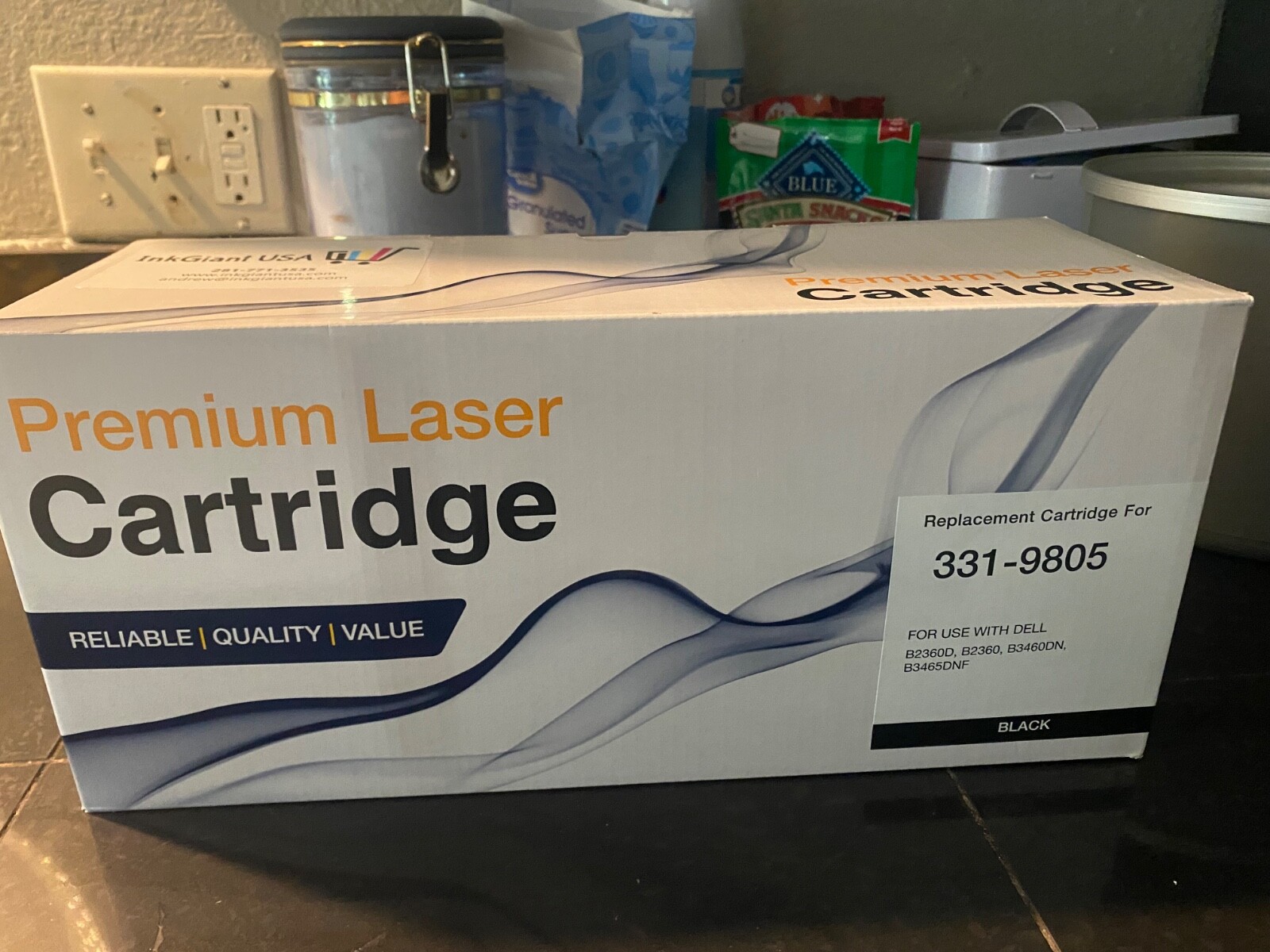 Brand LD, Premium laser cartridge, Black, ISO 9001 certified/ISO 14001 certified