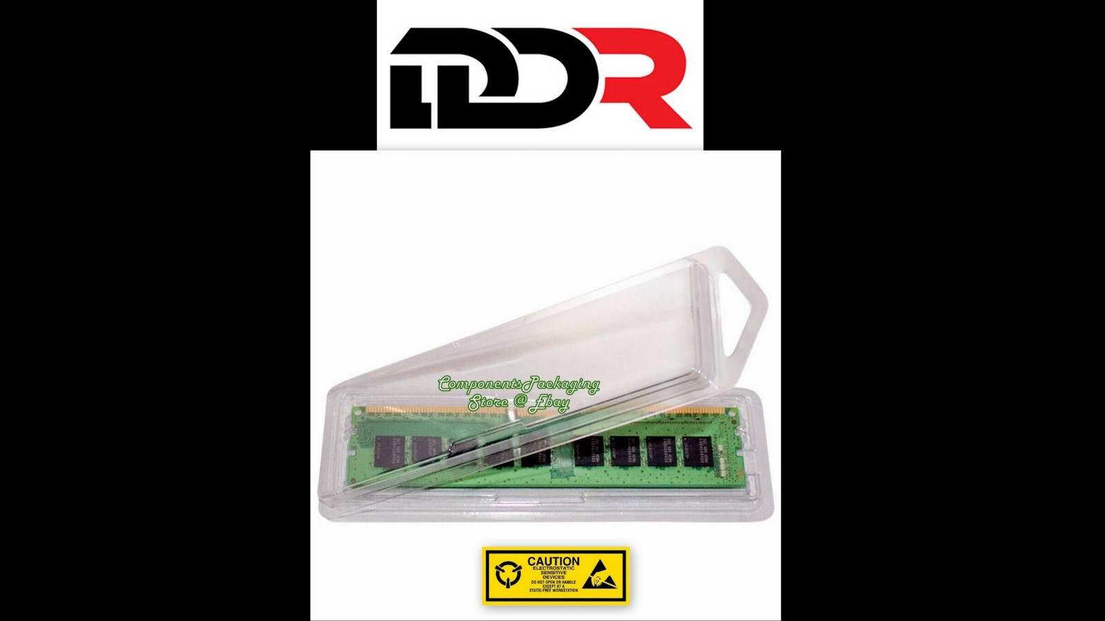 DDR4 PC4 Memory Clam Shell Case for DIMMs Anti Static ESD – Lot of 12 25 40 80