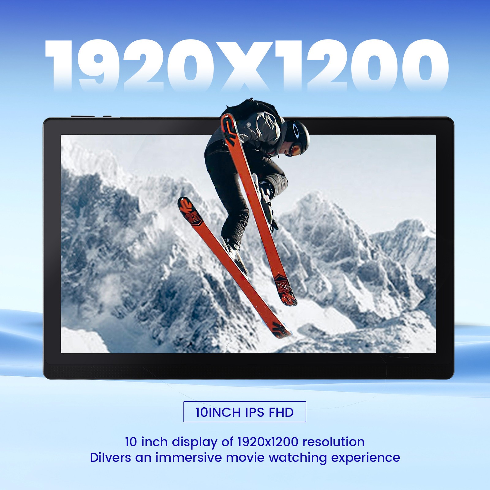 10in 4G Phone Call Android 11 Phablet Ten Core 1920×1200 IPS 8GB RAM 256GB Blue