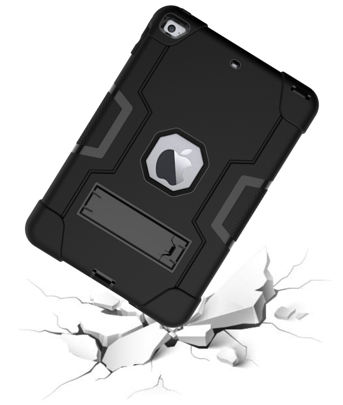 For Apple iPad Mini 1/2/3/4/5 Generation 7.9″ Heavy Duty Rugged Case Stand Cover