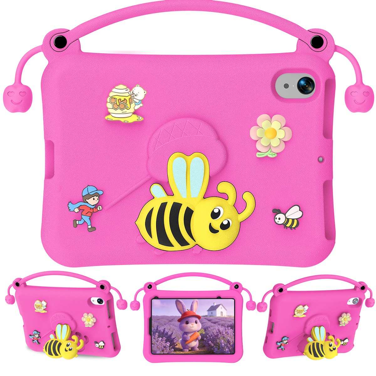 Kids Handle Lovely Case for Apple iPad Mini 6 / Mini (A17 Pro) 8.3 inch 2024