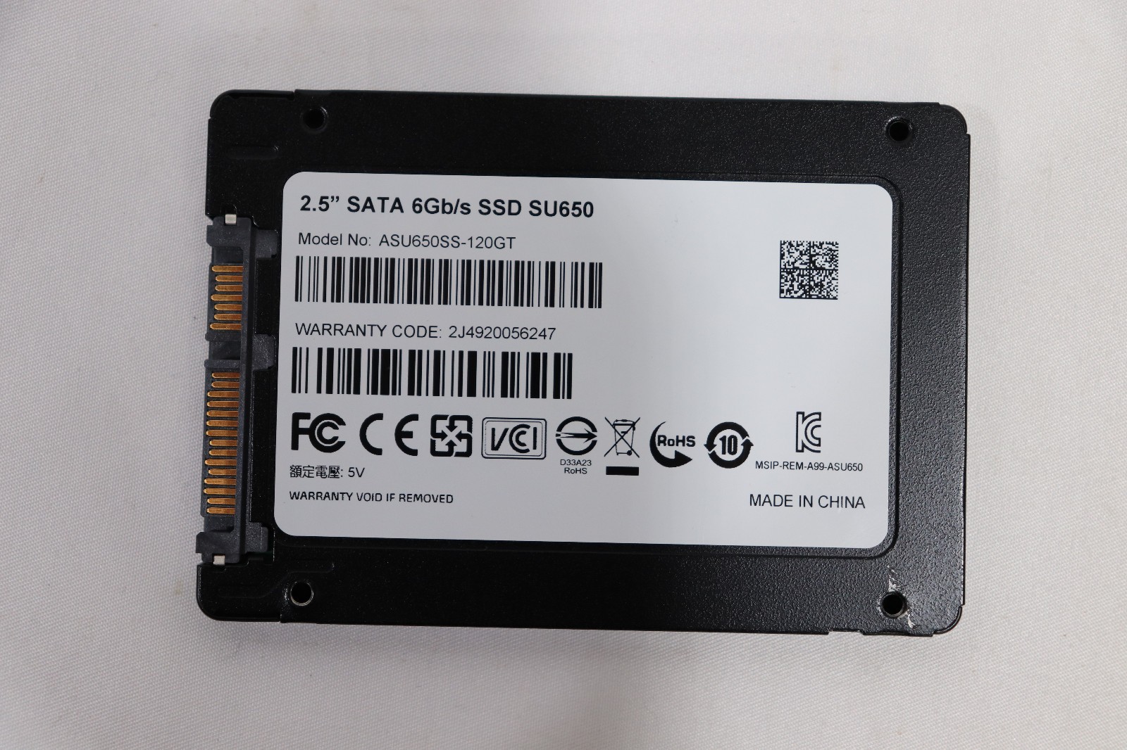 Adata ASU650SS-120GT, 120GB SATA 2.5″ SSD Solid State Drive