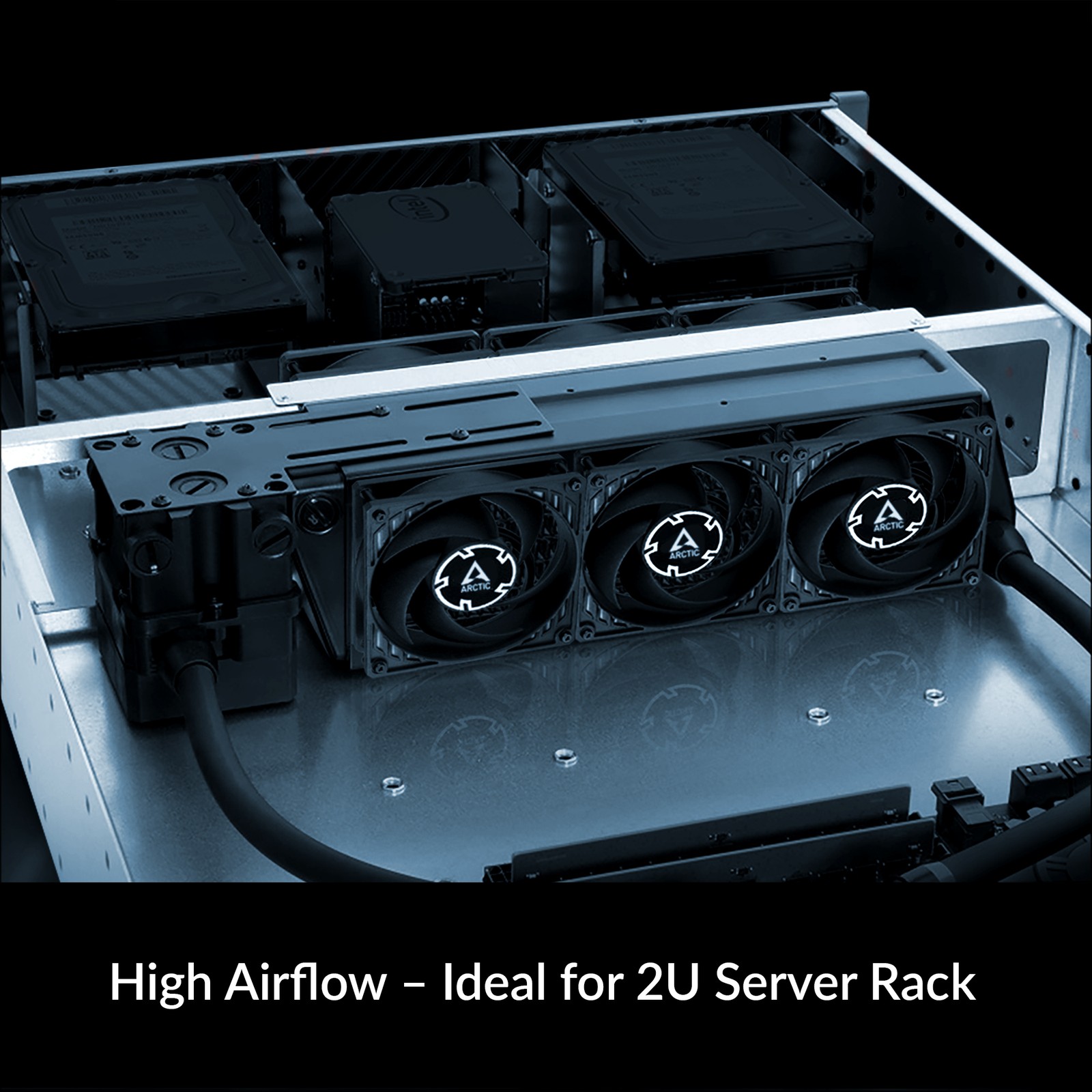ARCTIC P8 MAX High-Performance PC Case Fan 80mm Cooler silent 0 db 500-5000 RPM