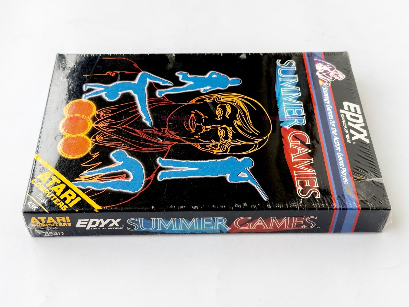 Summer Games – Epyx – 1985 / Atari 8-bit – Sealed
