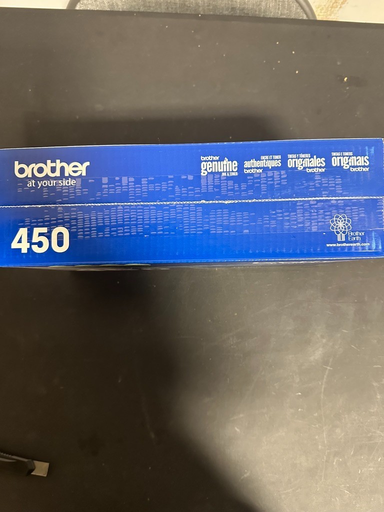 Brother TN450 High Yield Black Toner Cartridge Genuine BRAND NEW SEALED