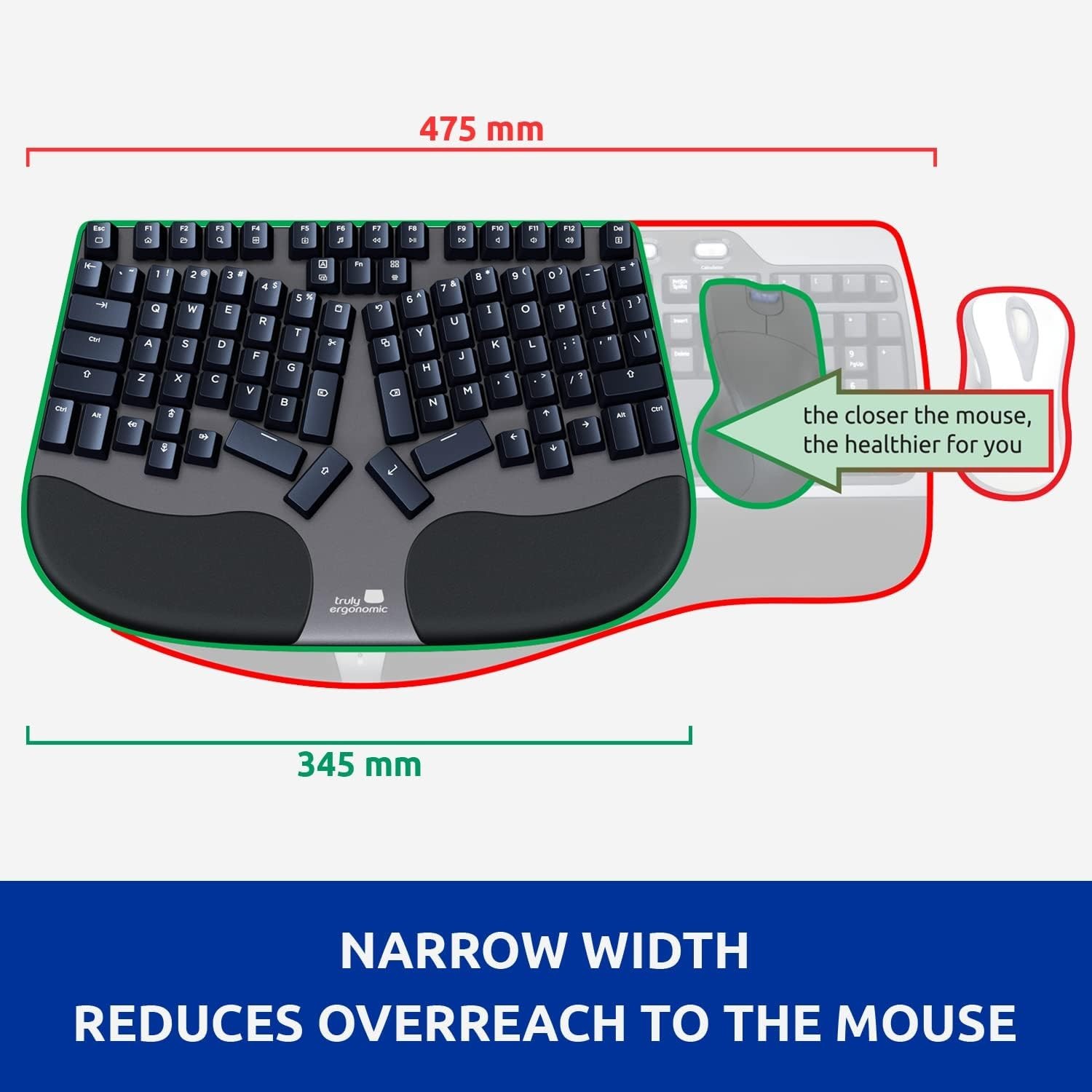 Truly Ergonomic CLEAVE Keyboard ( Tactile )