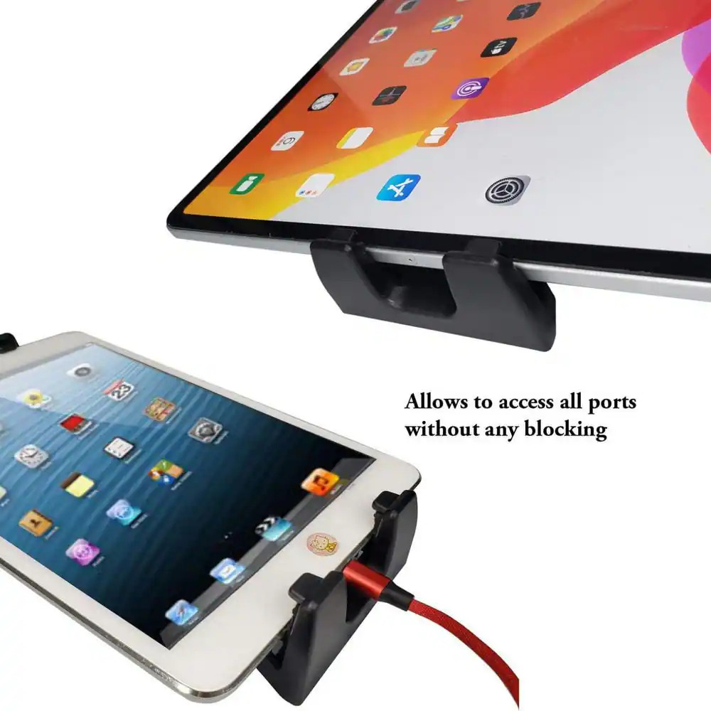 Ipad Tripod Mount Adapter 360° Rotatable Universal Tablet Clamp Holder for Devic
