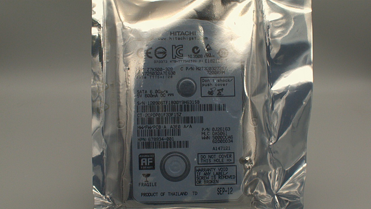 HGST Travelstar 2.5-Inch 320GB 7200RPM SATA III 32MB Cache SATA 6Gbps Internal