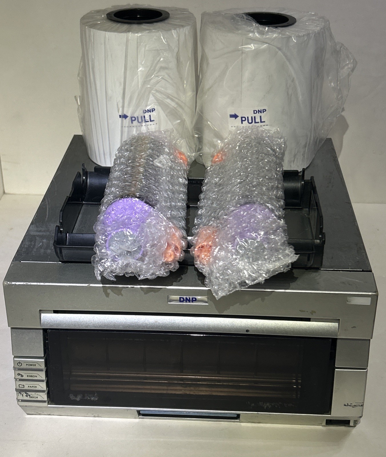 DNP DS40 High Speed Dye Sublimation Photo Printer W/ Supplies – See Pics 4 Cond.