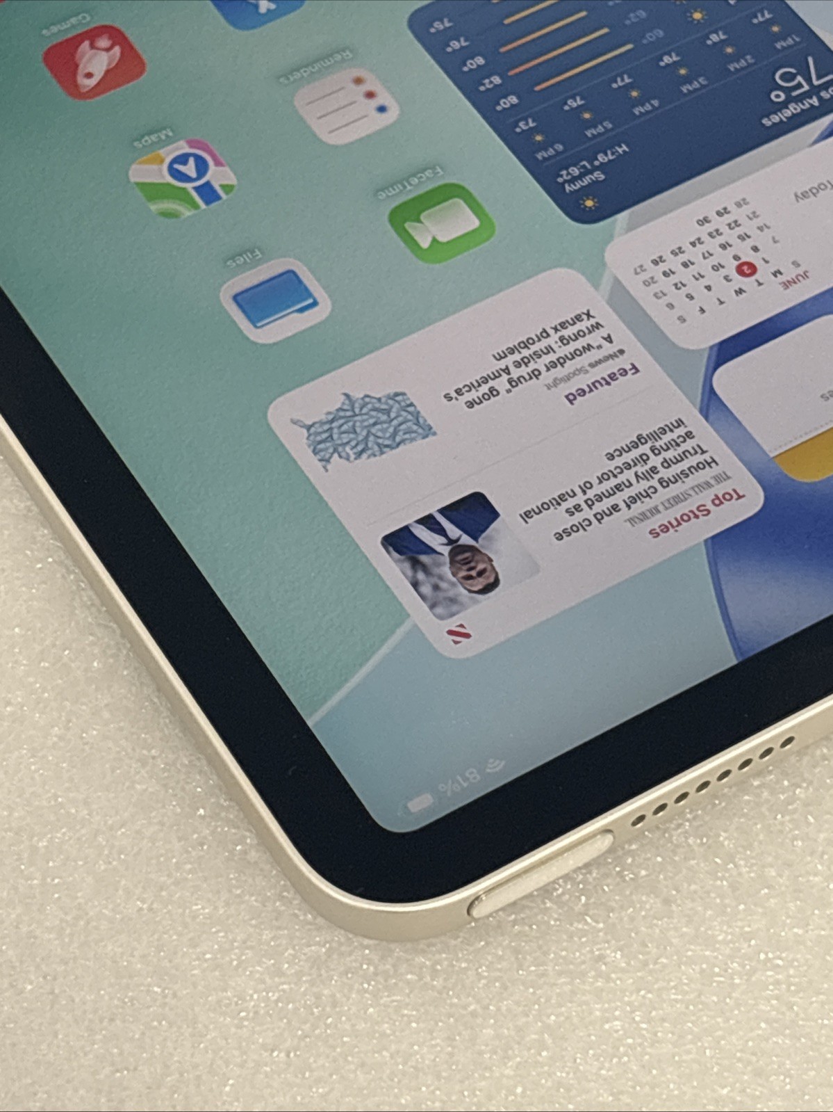 Apple iPad mini (6th Generation) A2567 64 GB, Wi-Fi, 8.3 in – Starlight