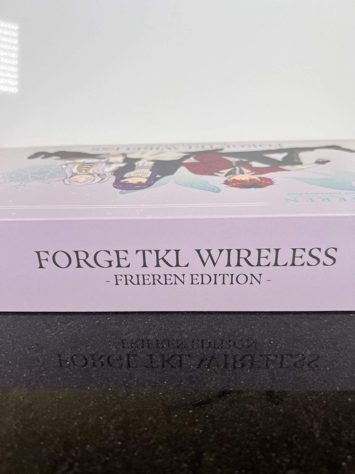 MSI Forge TKL Wireless Mechanical Keyboard Frieren Edition Anime Gaming Gear Box