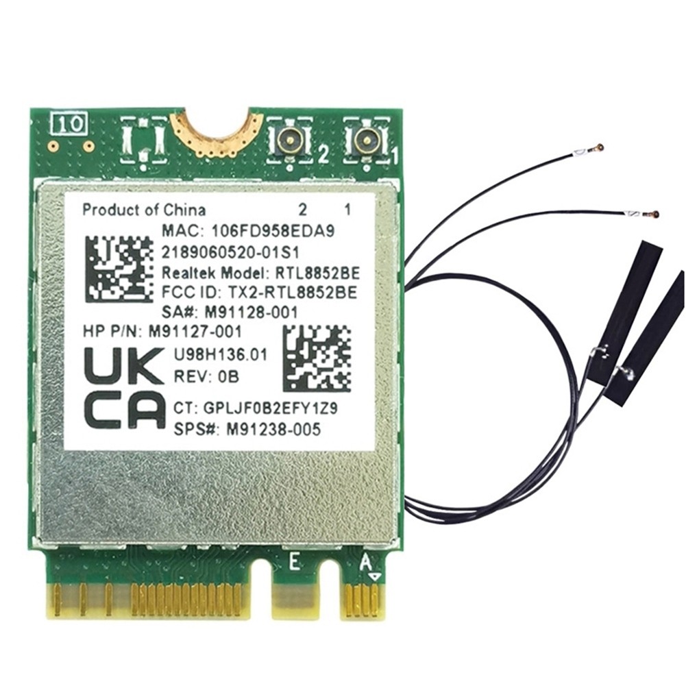 RTL8852BE WiFi Card with Built-in Antenna AX1800 WIFI6 WiFi 802.11ax Bl1778