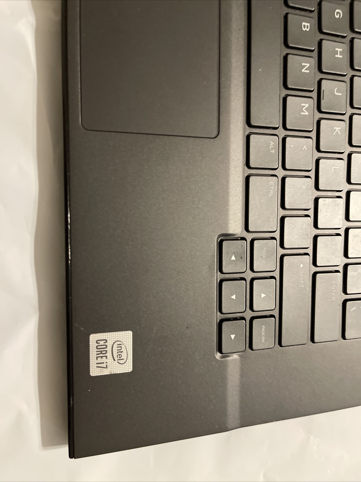 Dell Alienware M15 R3 Laptop Palmrest Backlit US Keyboard Speakers 03DYGJ H1P1