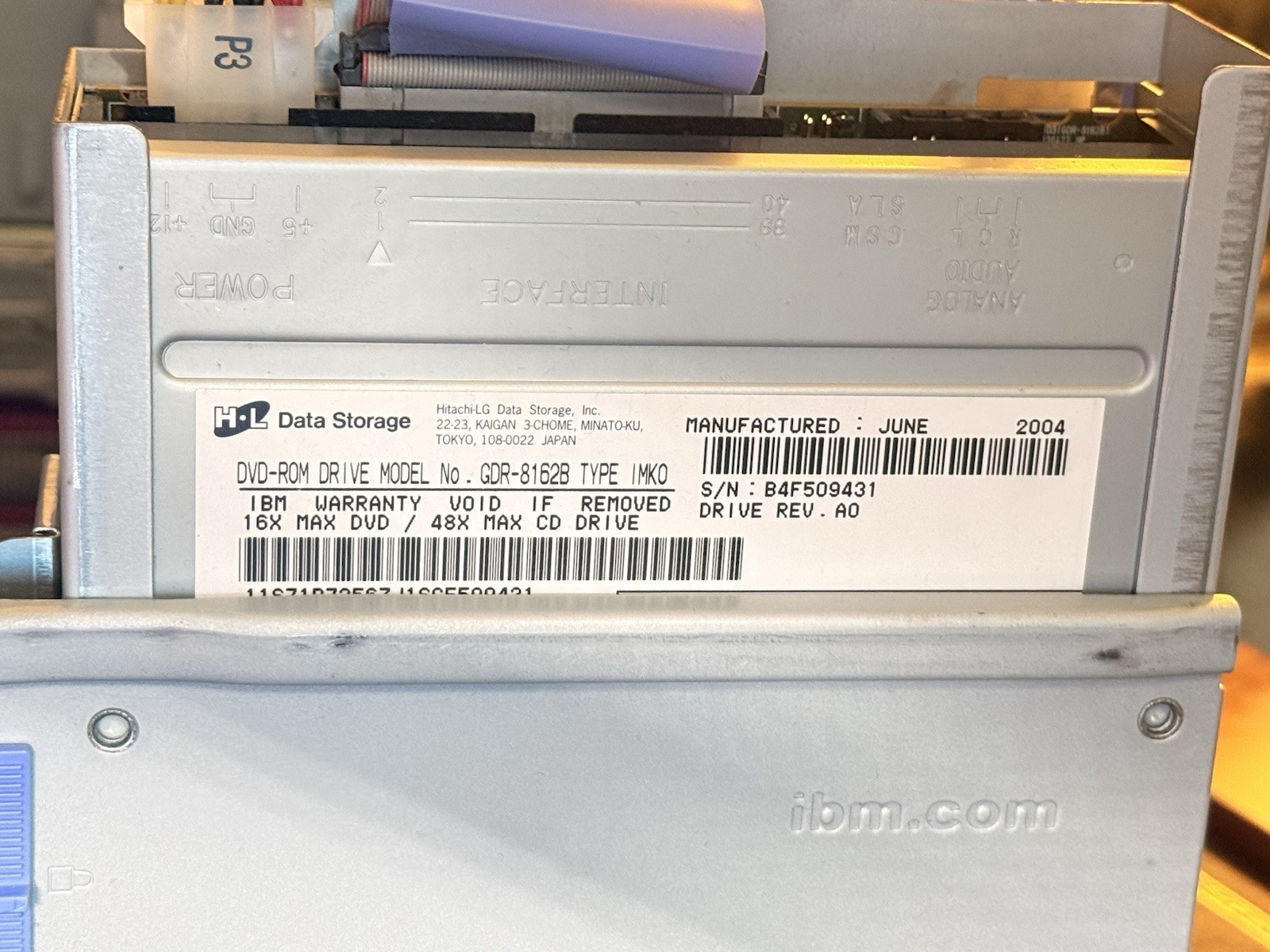 IBM ThinkCentre S50 Retro PC Pentium 4 1GB RAM 40GB HDD DVD XP, Sold As Is