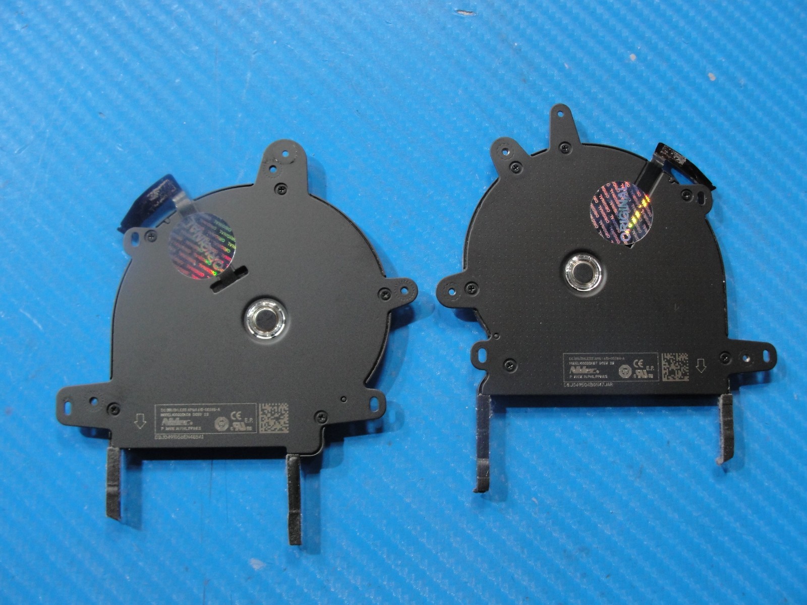 MacBook Pro A2251 13″ Mid 2020 BTO Left & Right Cooling Fans 923-04237 923-04238
