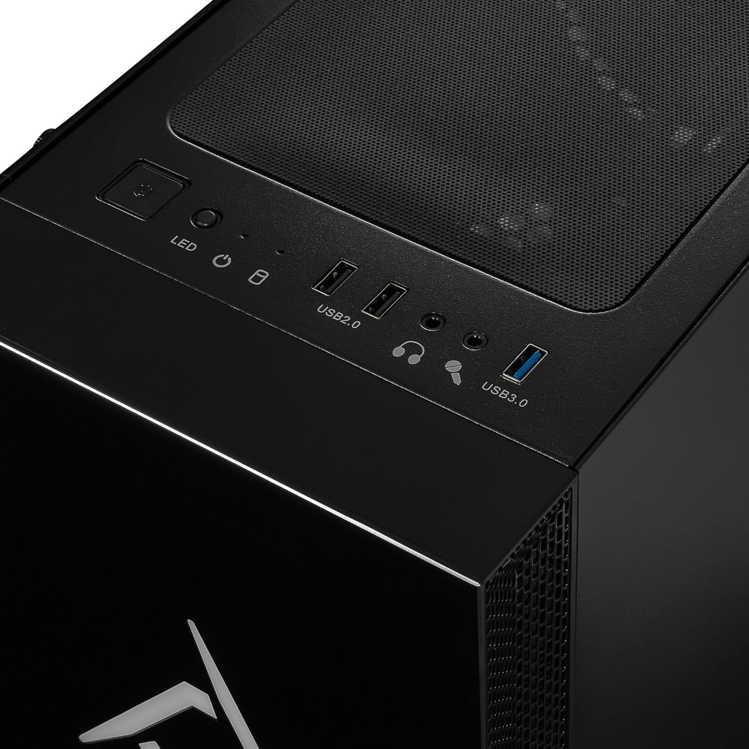 CLX Sphynx Micro Tower Black, Tempered Glass, Full Size Window, no PSU, MATX