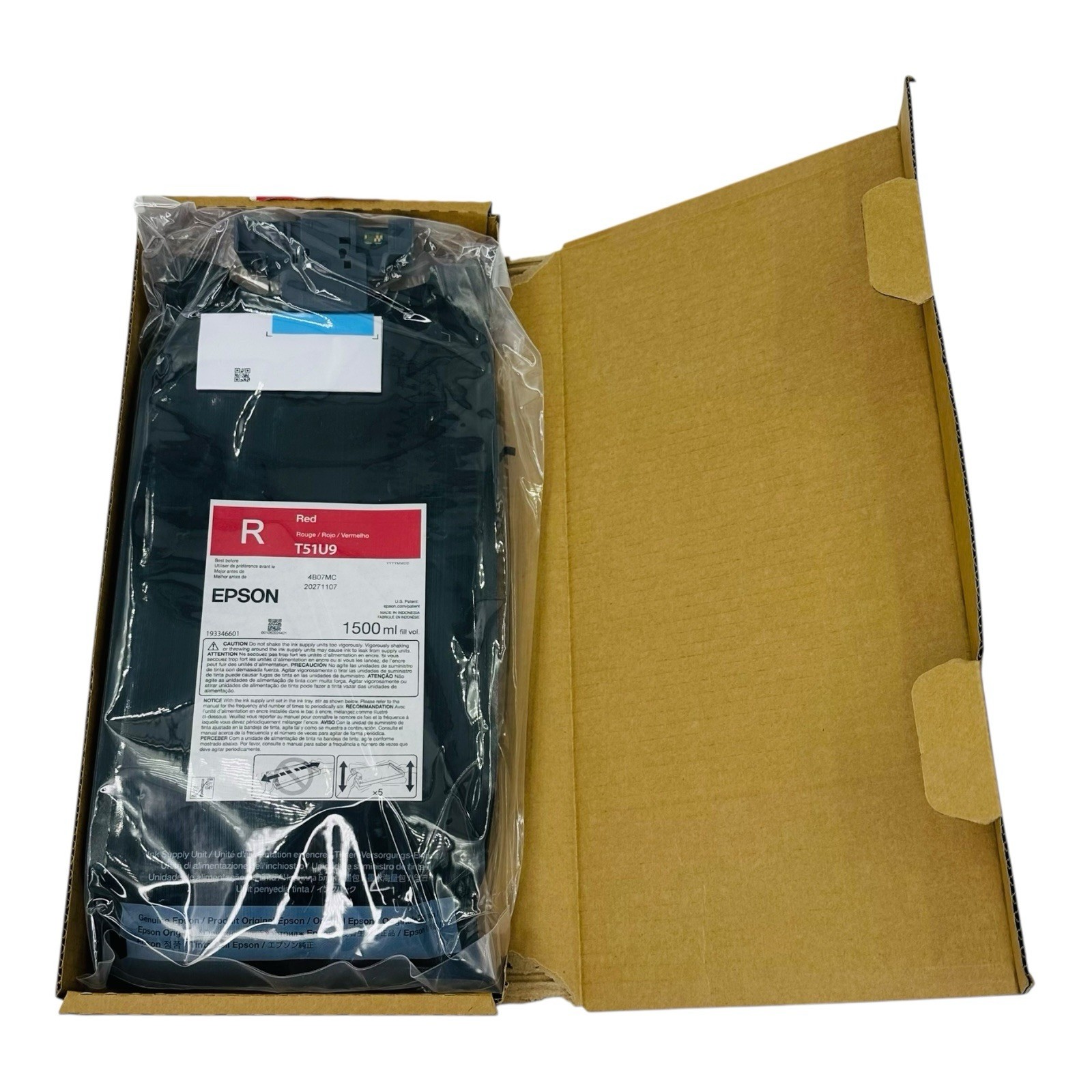 Genuine Epson T51U9 Red Ultrachrome GS3 Ink Pack 1500ml Exp 11/2027