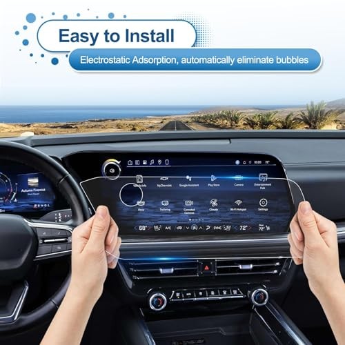 2025 2026 Suburban Screen Protector for Chevy Suburban 17.7-inch