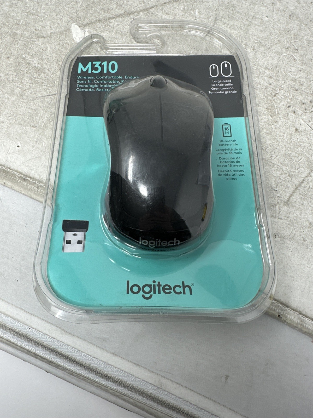 Logitech M310 Wireless Mouse , NIB/NEW/FREE SHIPPING!