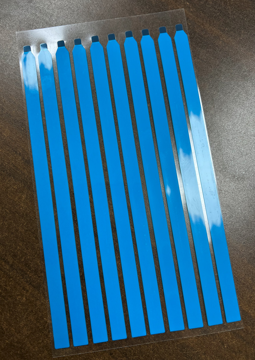 20 Pcs – Pull tabs stretch release adhesive strips for LCD screen without tabs