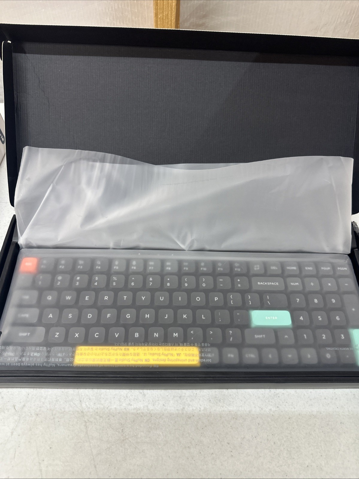Nuphy Air96 V2 Wireless Mechanical Keyboard, 100 Keys RGB Backlit Keyboard