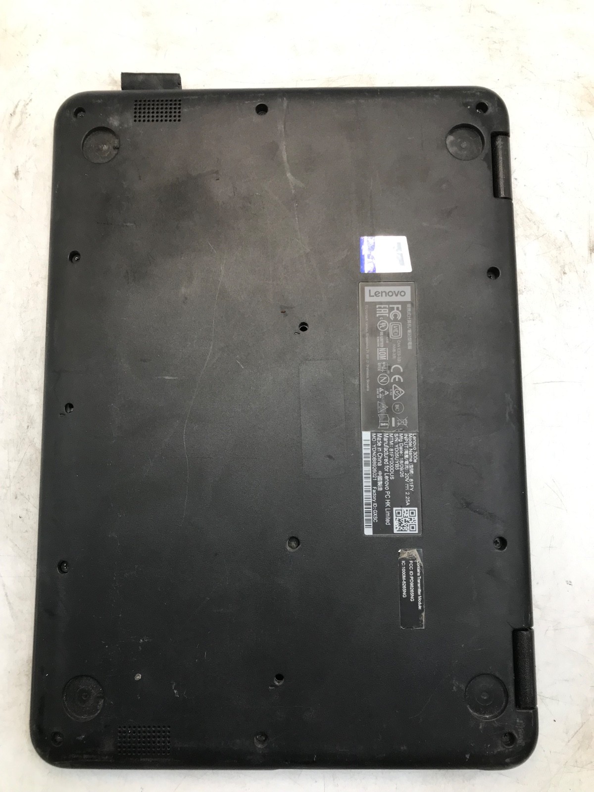Lenovo 300E Intel Celeron N3450 11.6″ Laptop 4GB 64GB-MISSING KEY-MZ