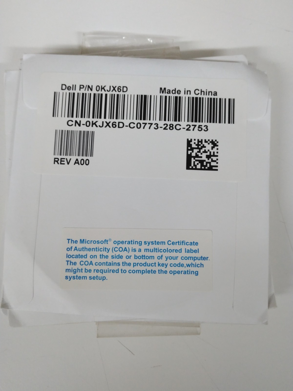 Dell Windows 7 Home Premium 32 Bit Reinstallation SP1 DVD Disc SEALED