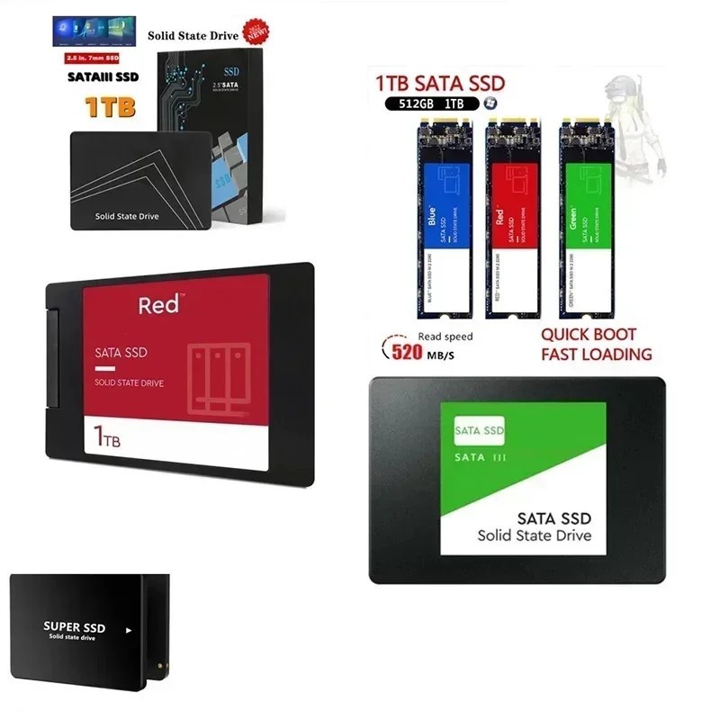4TB SSD 2.5” SATA III Internal Solid State Drive PC/MAC 560MB/s US NEW