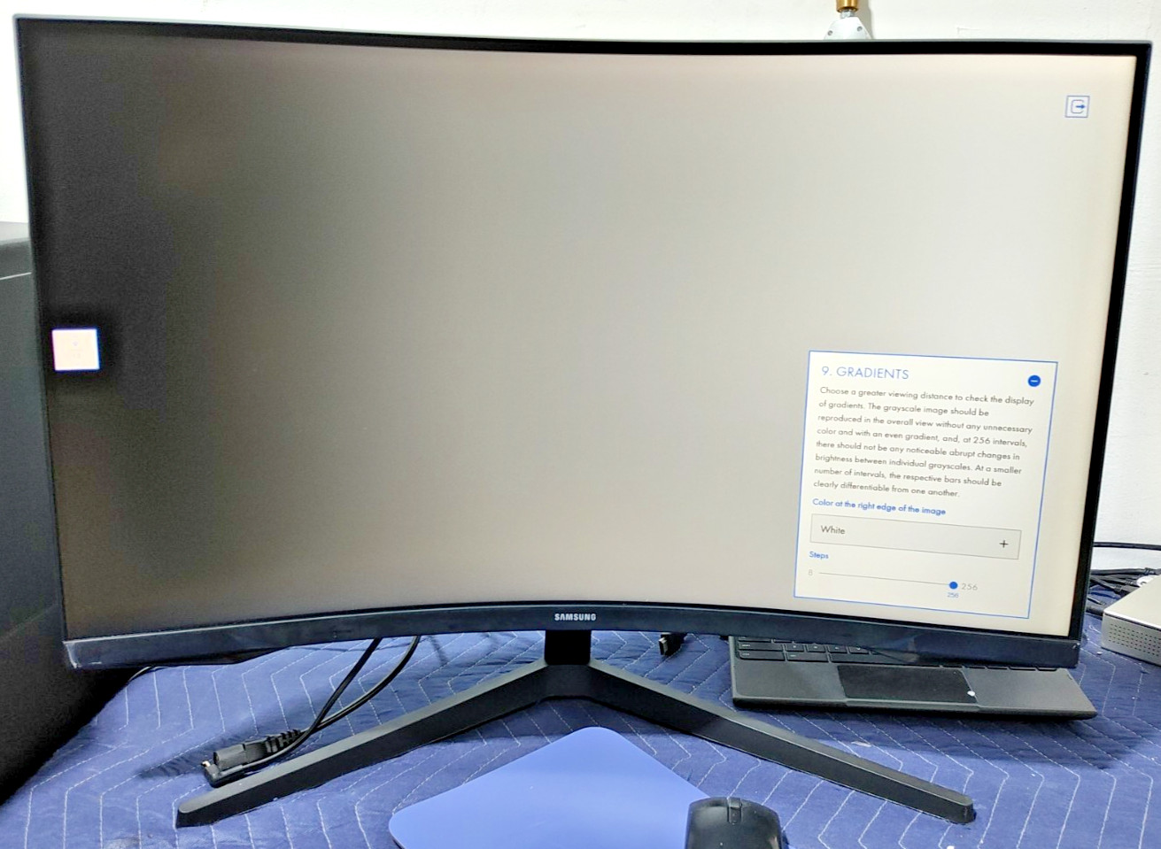 Samsung Odyssey G55C 32in QHD Curved Gaming Monitor 165Hz LS32CG550ENXZA *READ*