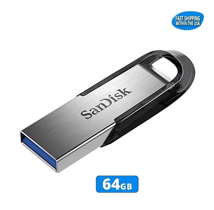 Sandisk Ultra Flair 64GB Flash Drive USB 3.0 Pen Drive Thumb Drive