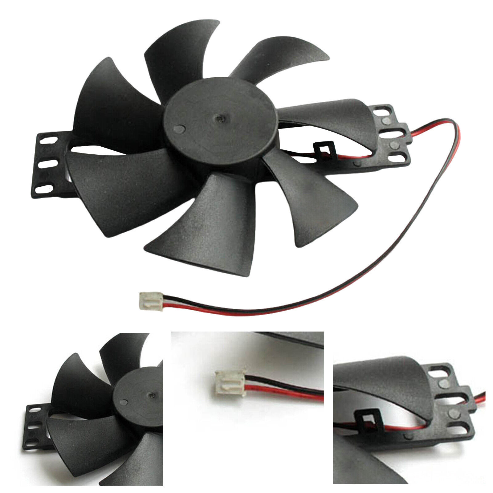 DC 12V 0.20A 110mm Case Cooling Fan For Induction Cooker Repair 2pcs L1