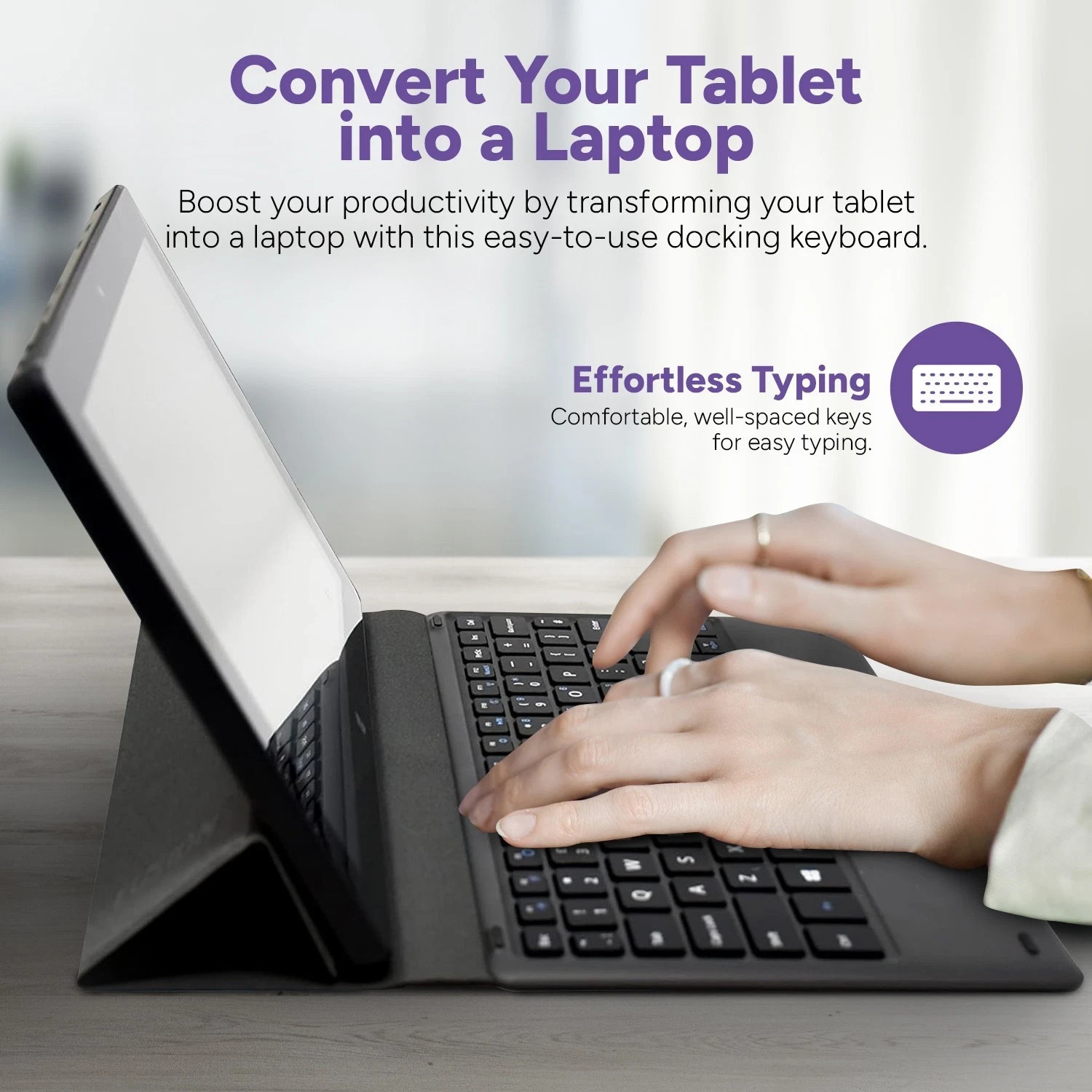 Fusion5 10.1″ FWIN232 Series Docking Keyboard QWERTY – PRO S3, PLUS N4, PLUS N5