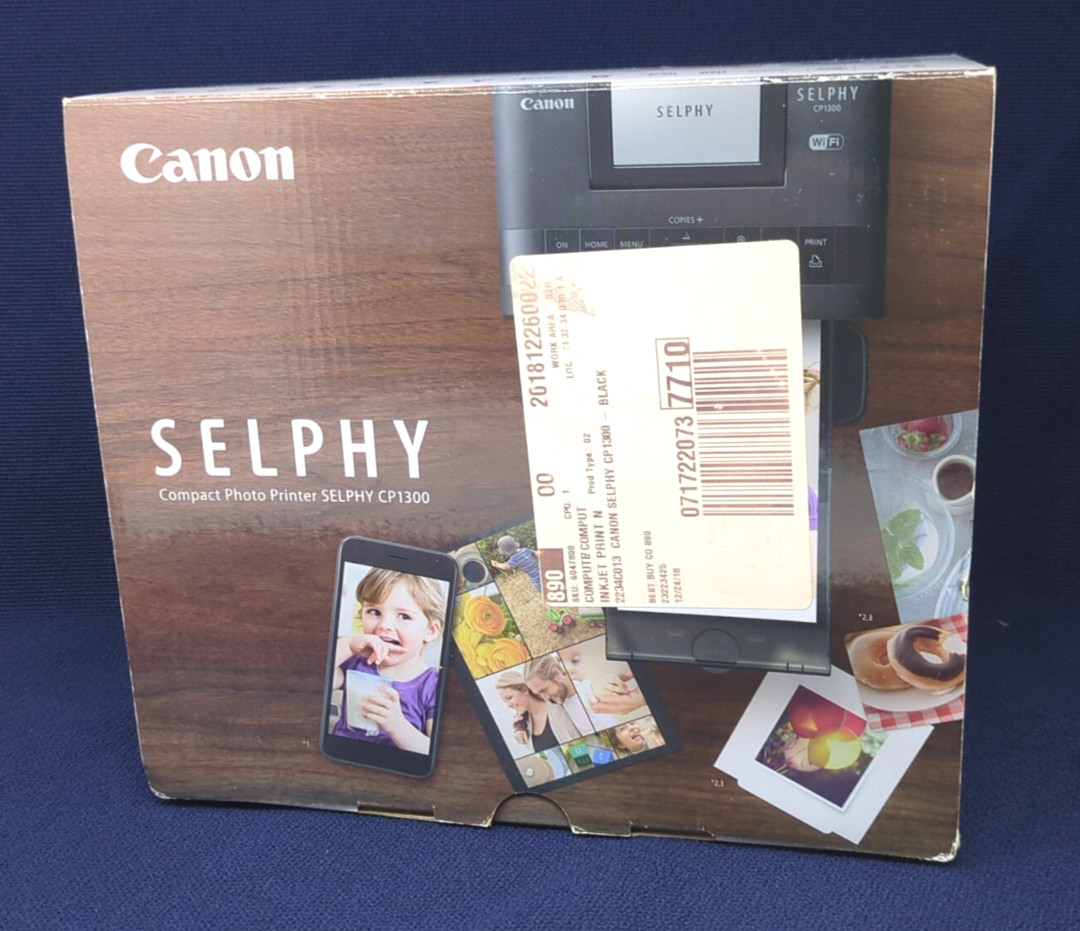 Canon SELPHY CP1300 Wireless Dye Sublimation Portable Photo Printer Postcard