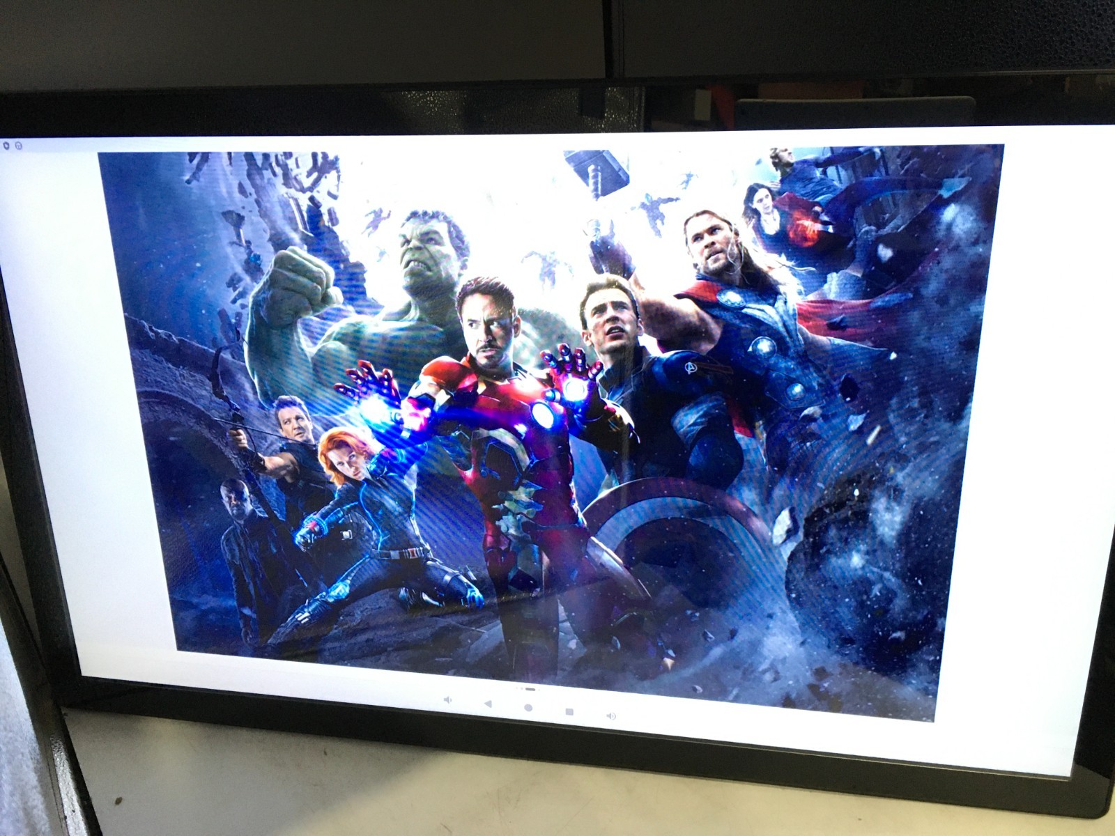32″ Android 13 Touch Screen Vesa Mount Wall Board – Excellent W/ accessories RS