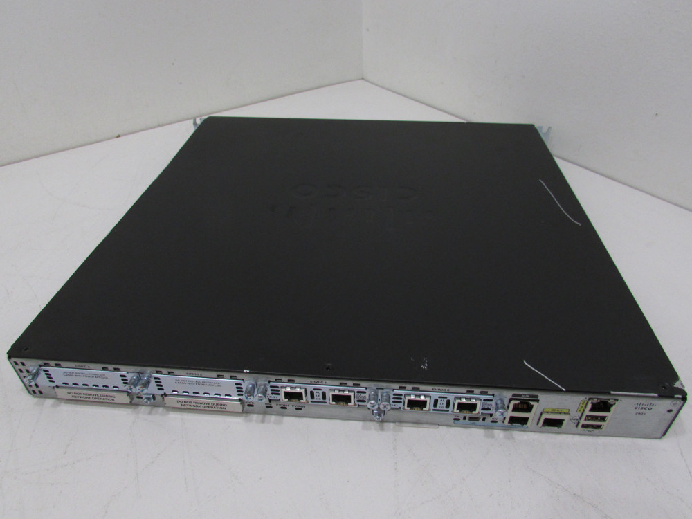 (2) Cisco CISCO2901/K9 Router ISR G2 W/2 GE,4 EHWIC,2 DSP 2901 Series INTEGRATED
