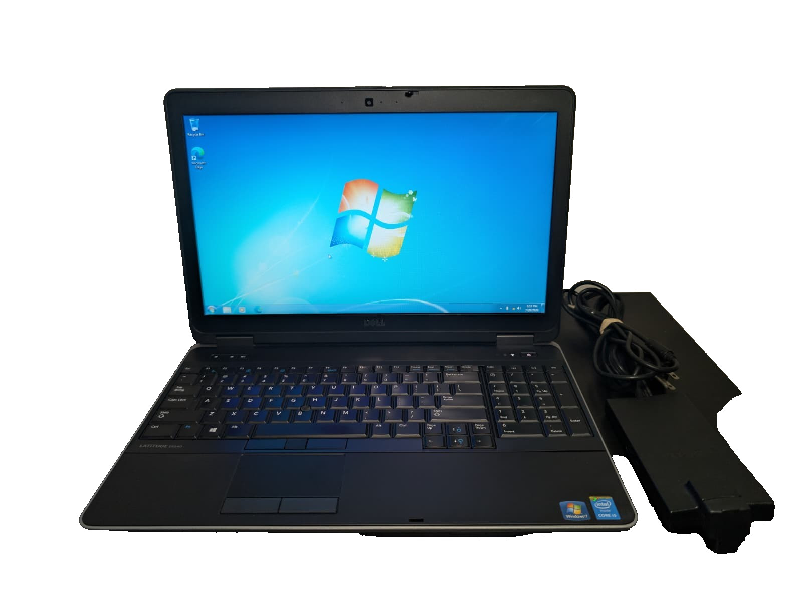 15″ Dell Latitude E6540 | i5 4th Gen 8GB RAM 256GB SSD | HD Windows 7 Pro | DVD