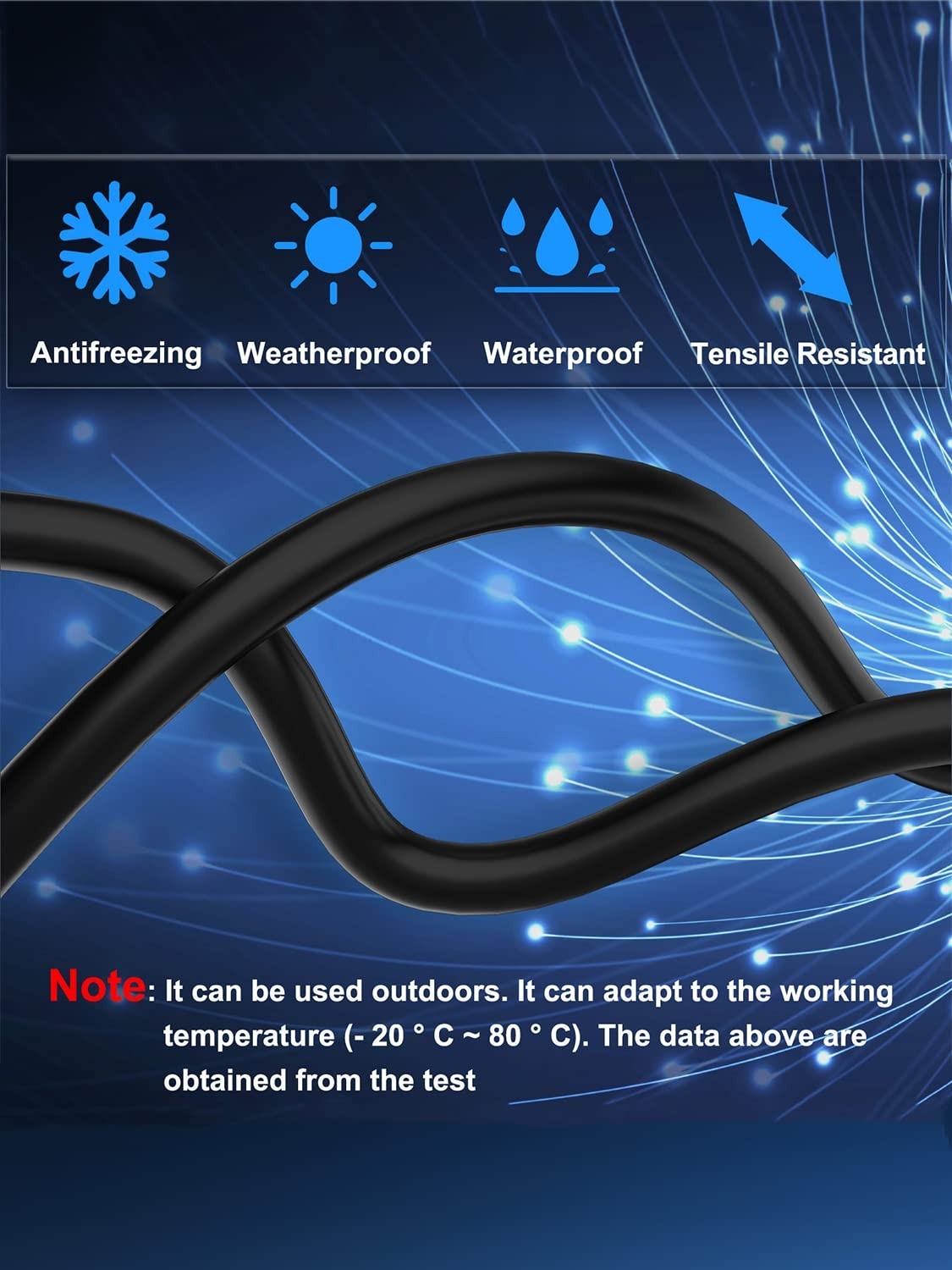 Cat 8 Ethernet Cable 1.5 ft Shielded, Indoor&Outdoor, Heavy Duty High Speed D…