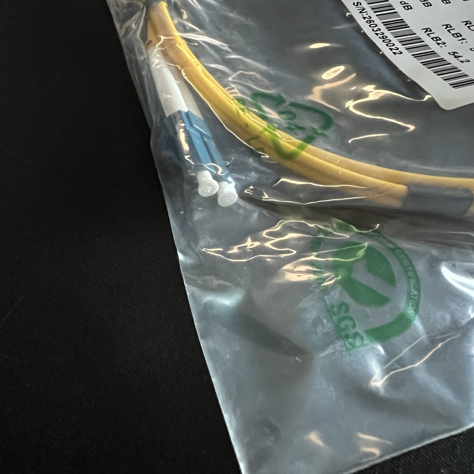 10-Pack 1 Meter Singlemode Duplex LC to LC Fiber Patch Cable | Fast Shipping